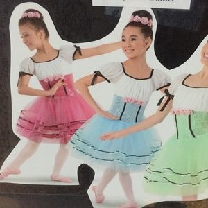 Weissman ballet dance recital costume PINK